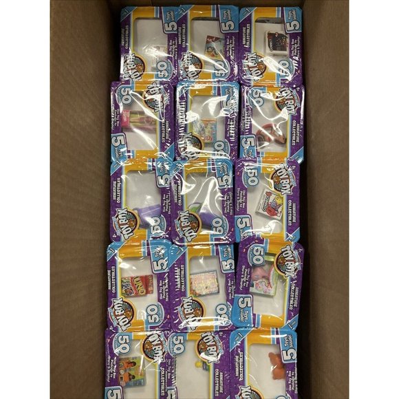 6 NEW Micro Toy Box Series 1 sealed Boxes of 30 Toys Barbie, rock-em robot lot 3 - Picture 2 of 3